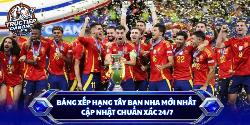 Bảng Xếp Hạng Tây Ban Nha Mới Nhất - Cập Nhật Chuẩn Xác 24/7